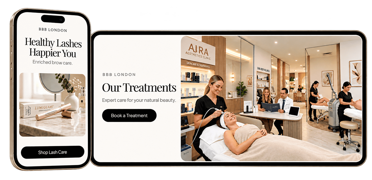 BBB London mobile and Desktop
